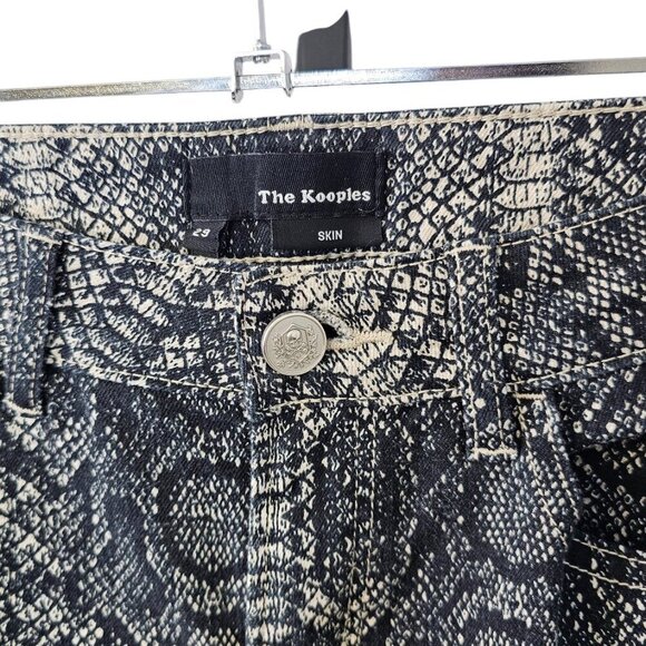 The Kooples Womens Skin Fit, Snake Print, Low Rise, Skinny Jeans, Size 29 - Picture 8 of 8